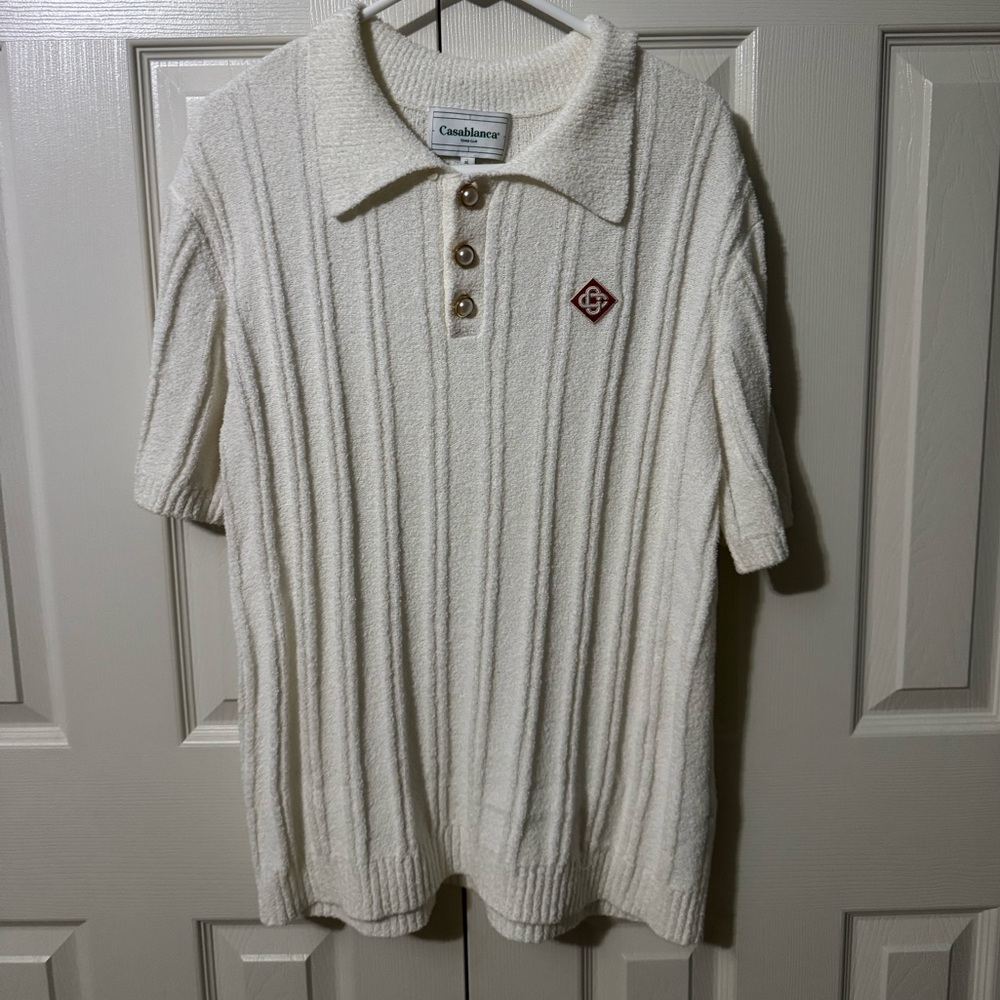 Casablanca Knitted Polo